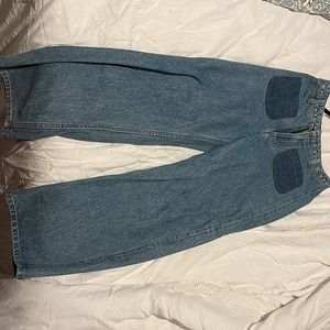 Reformation wide leg jeans